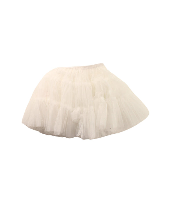 A White Tulle Skirts from Nicholas & Bears in size 2T for girl. (Back View)