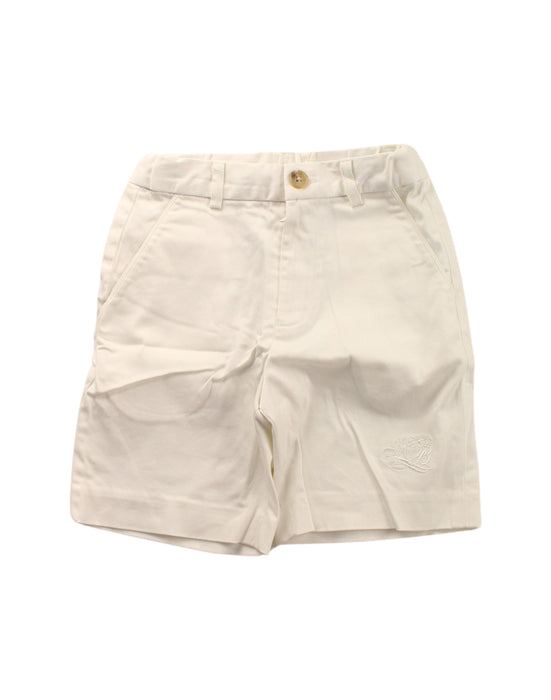 A White Shorts from Nicholas & Bears in size 2T for boy. (Front View)