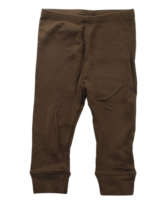 A Brown Sweatpants from Konges Sløjd in size 6-12M for girl. (Front View)