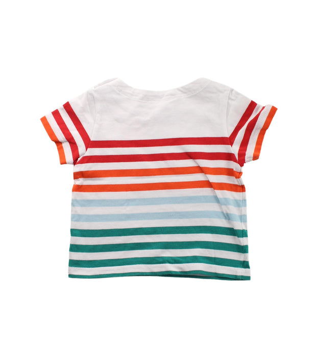 A White Short Sleeve T Shirts from Jacadi in size 12-18M for girl. (Back View)