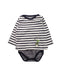 A Blue Long Sleeve Bodysuits from Petit Bateau in size 12-18M for girl. (Front View)