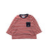 A Red Long Sleeve T Shirts from Petit Bateau in size 3-6M for boy. (Front View)