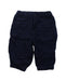 A Blue Casual Pants from Petit Bateau in size 3-6M for boy. (Front View)