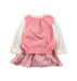 A Pink Sweater Dresses from Happyland in size 6-12M for girl. (Back View)