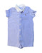 A Blue Short Sleeve Rompers from Ralph Lauren in size 3-6M for boy. (Front View)