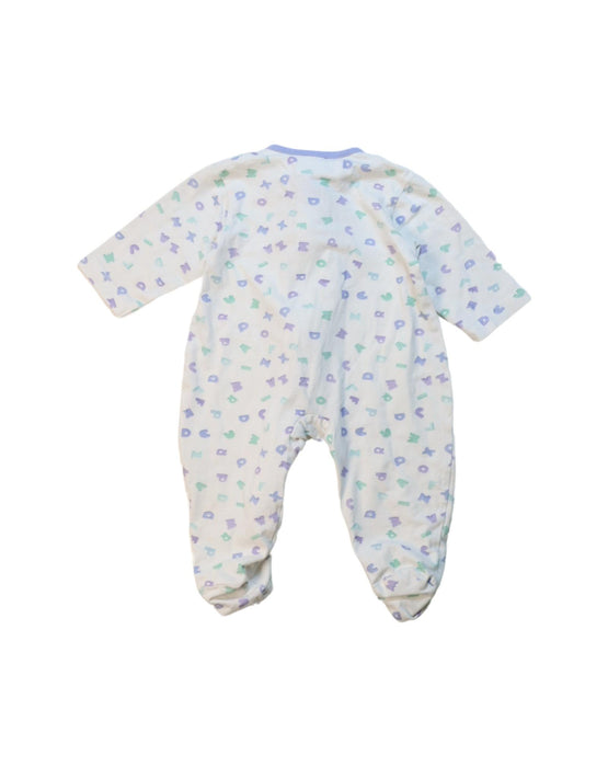 A Multicolour Onesies from Rachel Riley in size 0-3M for girl. (Back View)