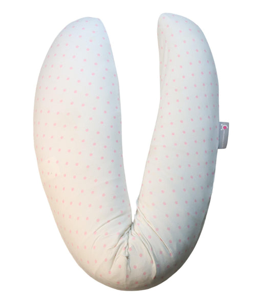 A White Pillow from CuddleCo in size O/S for neutral. (Front View)