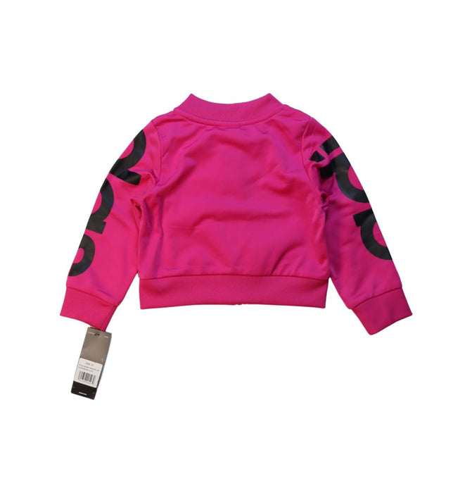 A Pink Lightweight Jackets from Adidas in size 2T for girl. (Back View)