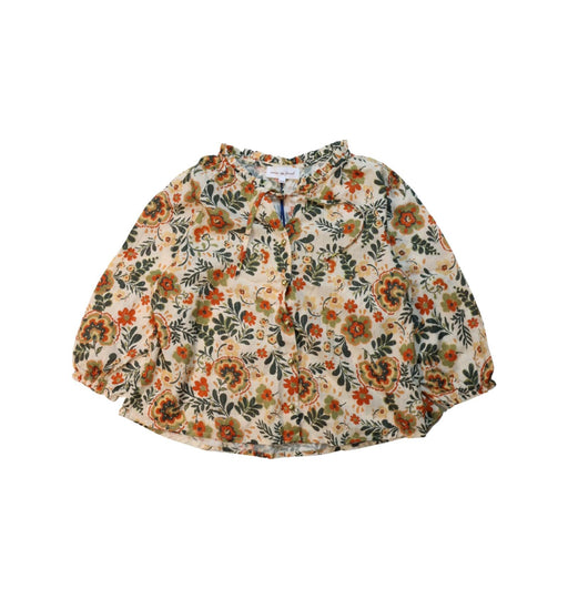 A Multicolour Long Sleeve Tops from Excuse My French in size 8Y for girl. (Front View)