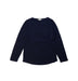 A Navy Long Sleeve T Shirts from Crewcuts in size 4T for girl. (Front View)