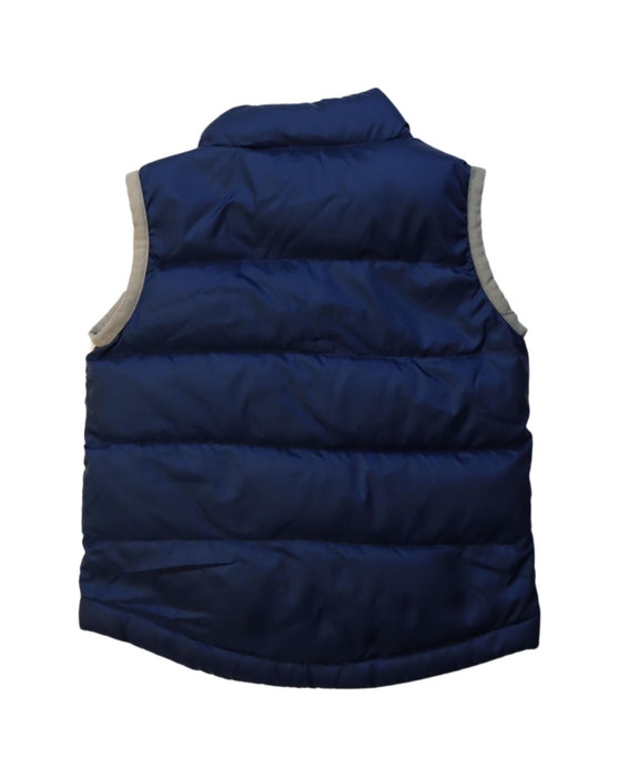 A Navy Outerwear Vests from Kathmandu in size 4T for boy. (Back View)