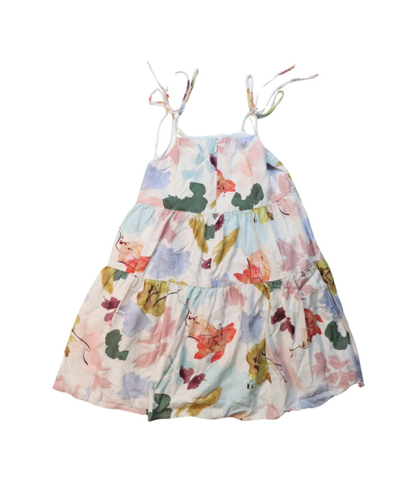 A Multicolour Sleeveless Dresses from Love, Bonito in size 3T for girl. (Back View)