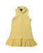 A Yellow Sleeveless Dresses from Polo Ralph Lauren in size 5T for girl. (Front View)