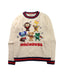 A White Knit Sweaters from Miki House in size 7Y for boy. (Front View)