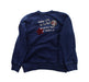 A Blue Crewneck Sweatshirts from Miki House in size 7Y for boy. (Back View)