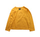 A Yellow Long Sleeve T Shirts from Miki House in size 7Y for boy. (Back View)