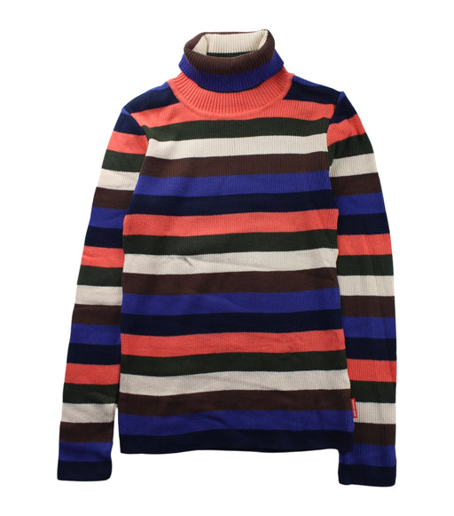 A Multicolour Knit Sweaters from Miki House in size 10Y for boy. (Front View)