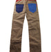 A Brown Casual Pants from Miki House in size 7Y for boy. (Back View)