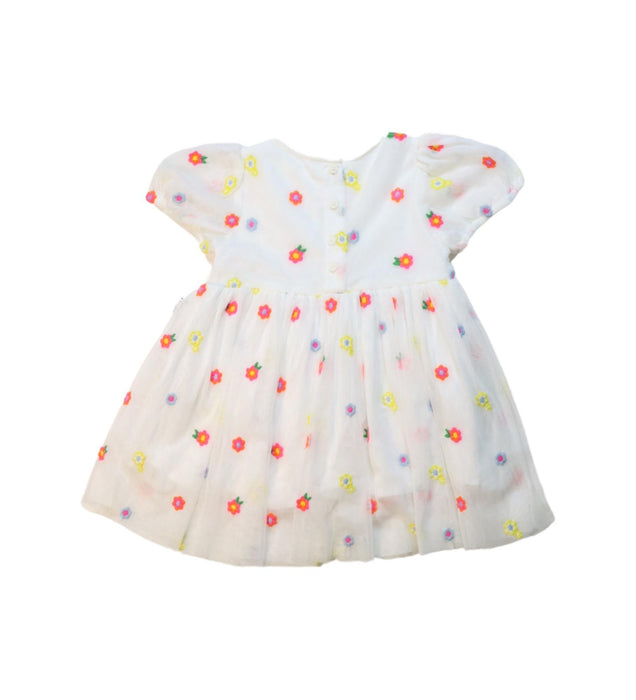 A Multicolour Short Sleeve Dresses from Stella McCartney in size 6-12M for girl. (Back View)