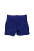 A Blue Active Shorts from Nike in size 7Y for girl. (Back View)