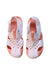 A White Sandals from Nike in size 6T for girl. (Back View)