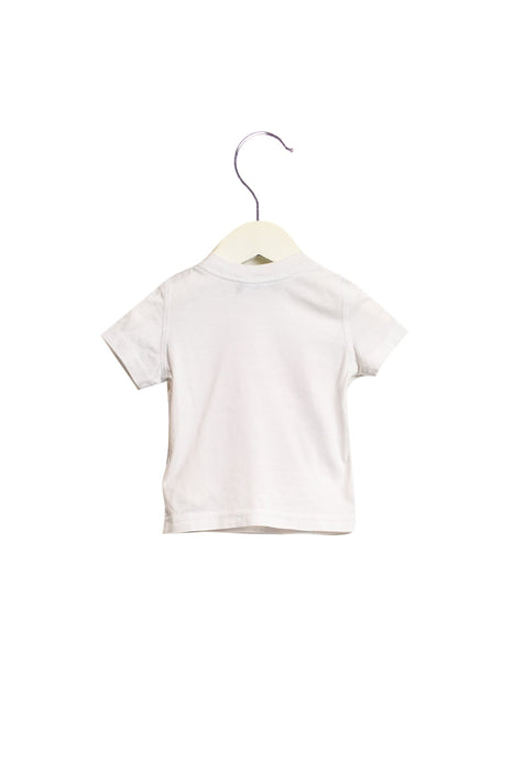 A White T Shirts from DSquared2 in size 3-6M for girl. (Back View)