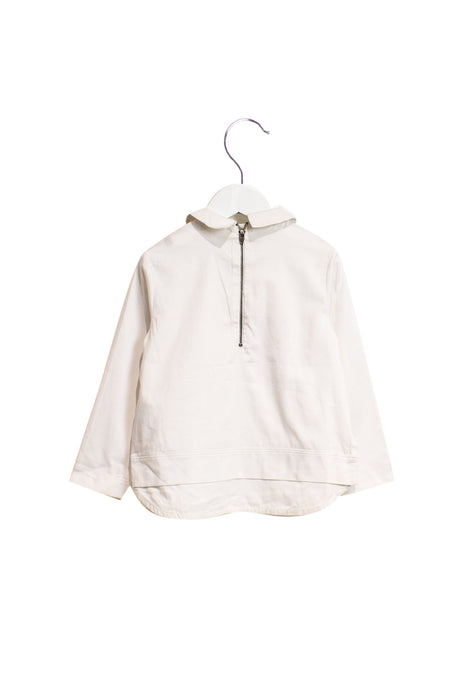 A White Long Sleeve Tops from Diesel in size 4T for girl. (Back View)