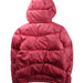 A Red Puffer/Quilted Jackets from Aigle in size 12Y for girl. (Back View)