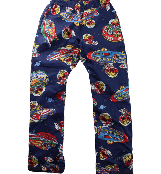 A Blue Casual Pants from Hysteric Mini in size 5T for boy. (Front View)