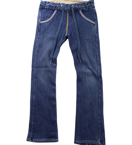 A Blue Jeans from Hysteric Mini in size 4T for girl. (Front View)