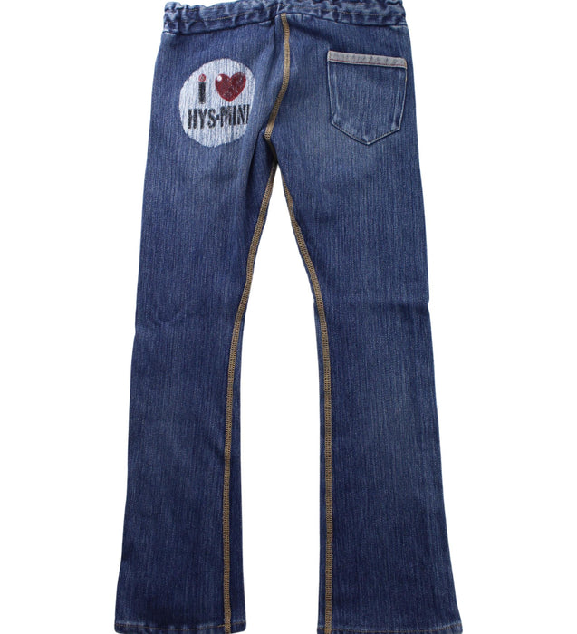 A Blue Jeans from Hysteric Mini in size 4T for girl. (Back View)