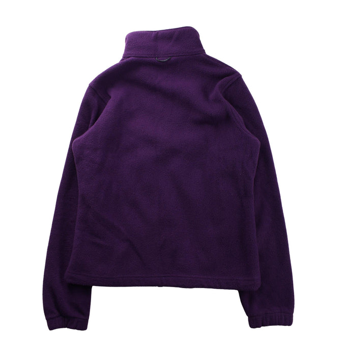 A Purple Lightweight Jackets from Columbia in size 12Y for girl. (Back View)