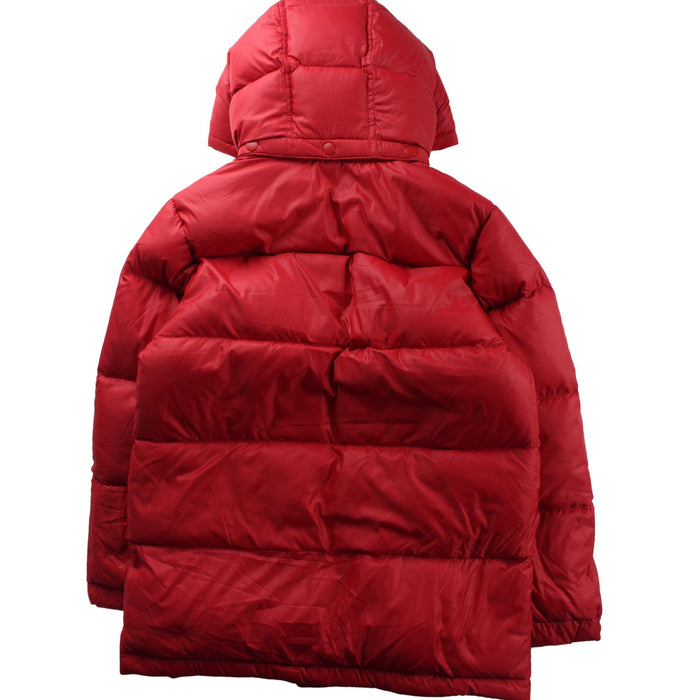 A Red Puffer/Quilted Coats & Outerwear from Miki House in size 7Y for neutral. (Back View)