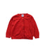 A Red Cardigans from Petit Bateau in size 6-12M for boy. (Front View)