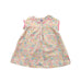 A Multicolour Short Sleeve Dresses from Petit Bateau in size 0-3M for girl. (Front View)