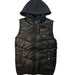 A Black Outerwear Vests from Tommy Hilfiger in size 14Y for boy. (Front View)