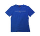 A Blue Short Sleeve T Shirts from Tommy Hilfiger in size 14Y for boy. (Front View)