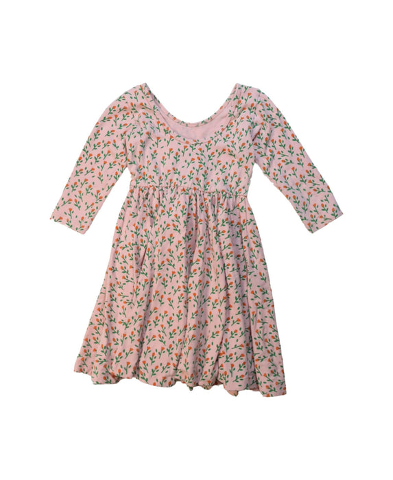 A Multicolour Long Sleeve Dresses from Alice + Ames in size 4T for girl. (Back View)