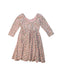 A Multicolour Long Sleeve Dresses from Alice + Ames in size 4T for girl. (Back View)