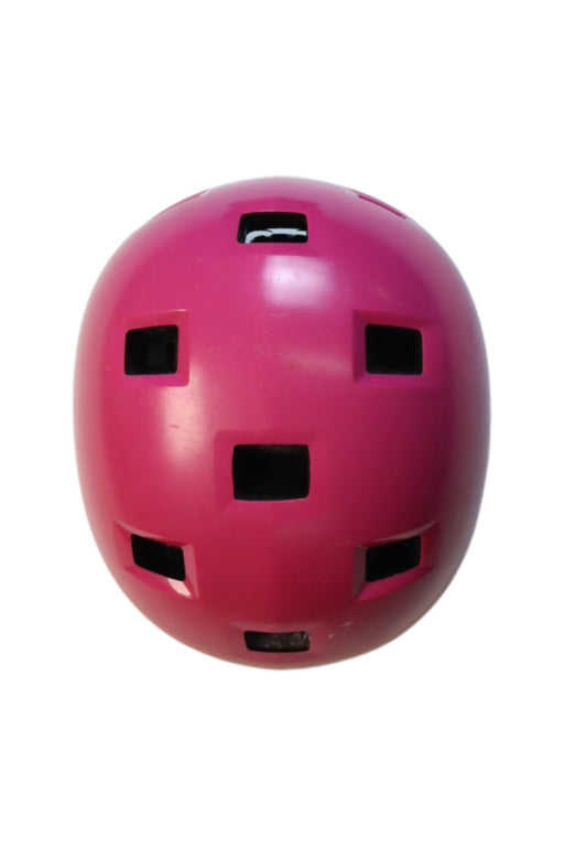 A Pink Bikes & Helmets from Oxelo in size XS for neutral. (Front View)