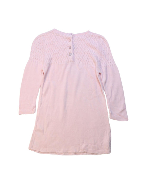 A Pink Sweater Dresses from Dior in size 6-12M for girl. (Back View)