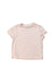 A Pink Short Sleeve T Shirts from Gingersnaps in size 6-12M for girl. (Front View)