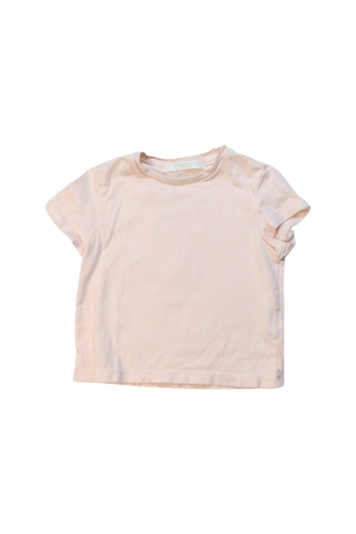 A Pink Short Sleeve T Shirts from Gingersnaps in size 6-12M for girl. (Front View)