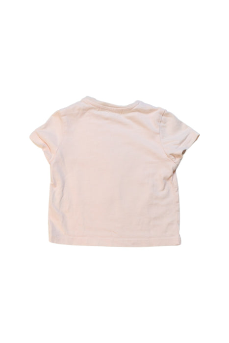 A Pink Short Sleeve T Shirts from Gingersnaps in size 6-12M for girl. (Back View)