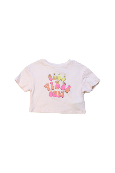A Pink Short Sleeve T Shirts from Gingersnaps in size 6-12M for girl. (Front View)