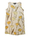 A Multicolour Sleeveless Dresses from Loro Piana in size 4T for girl. (Front View)