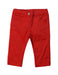 A Red Jeans from Chicco in size 2T for boy. (Front View)