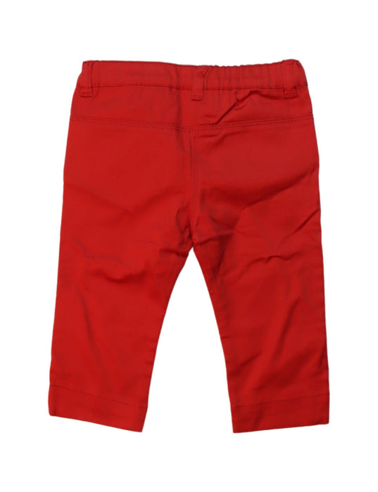 A Red Jeans from Chicco in size 2T for boy. (Back View)