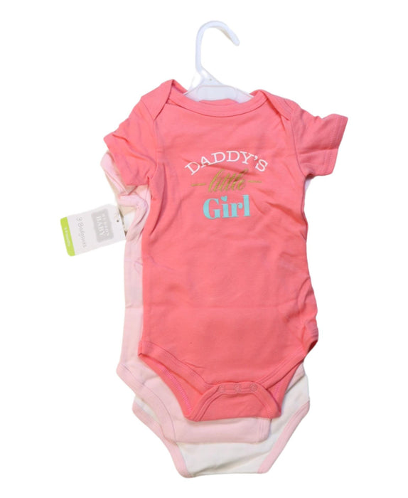 A Multicolour Short Sleeve Bodysuits from Hudson Baby in size 6-12M for girl. (Back View)