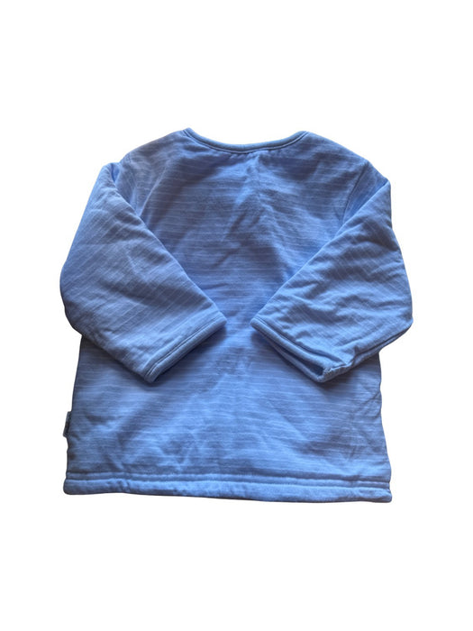 A Blue Long Sleeve Tops from Mides in size 12-18M for neutral. (Back View)